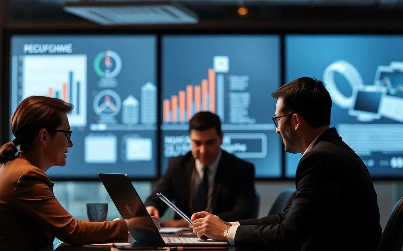 Business consulting and strategy development session